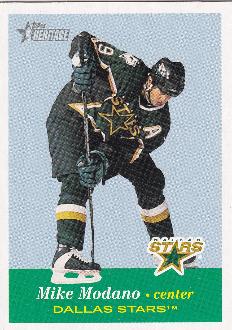 Mike Modano - 2001/02 Topps Heritage - #8