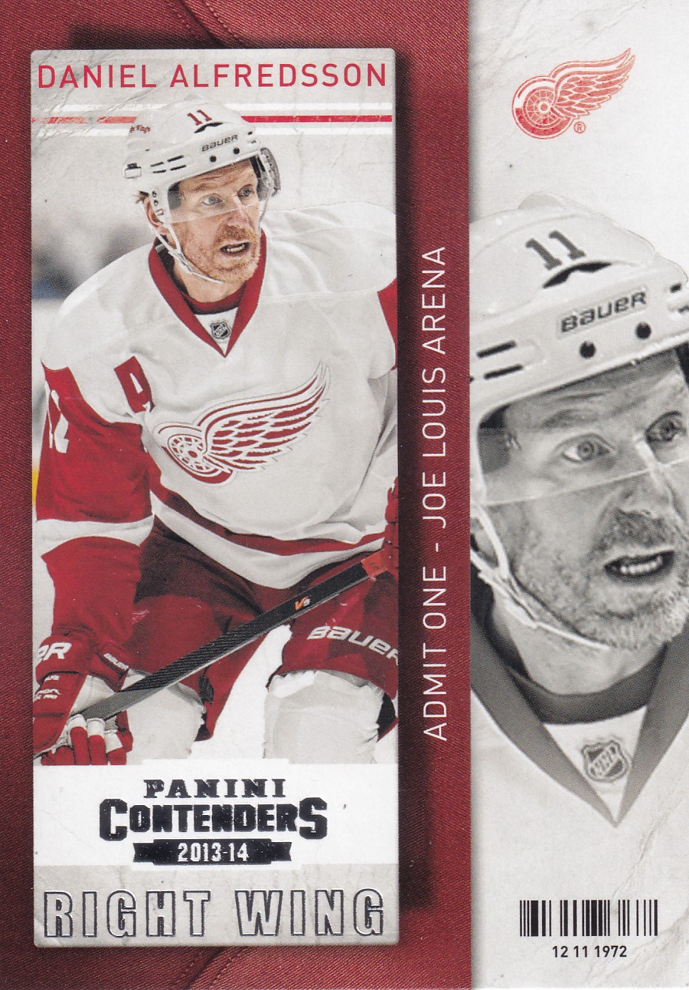 Daniel Alfredsson - 2013/14 Panini Contenders - #47