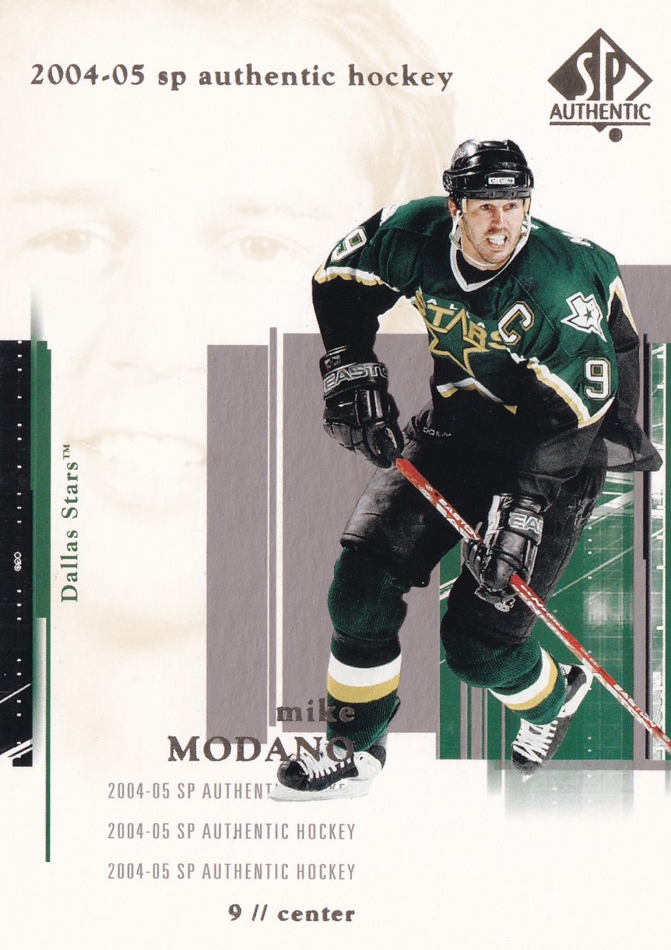 Mike Modano - 2004/05 SP Authentic Hockey - #28