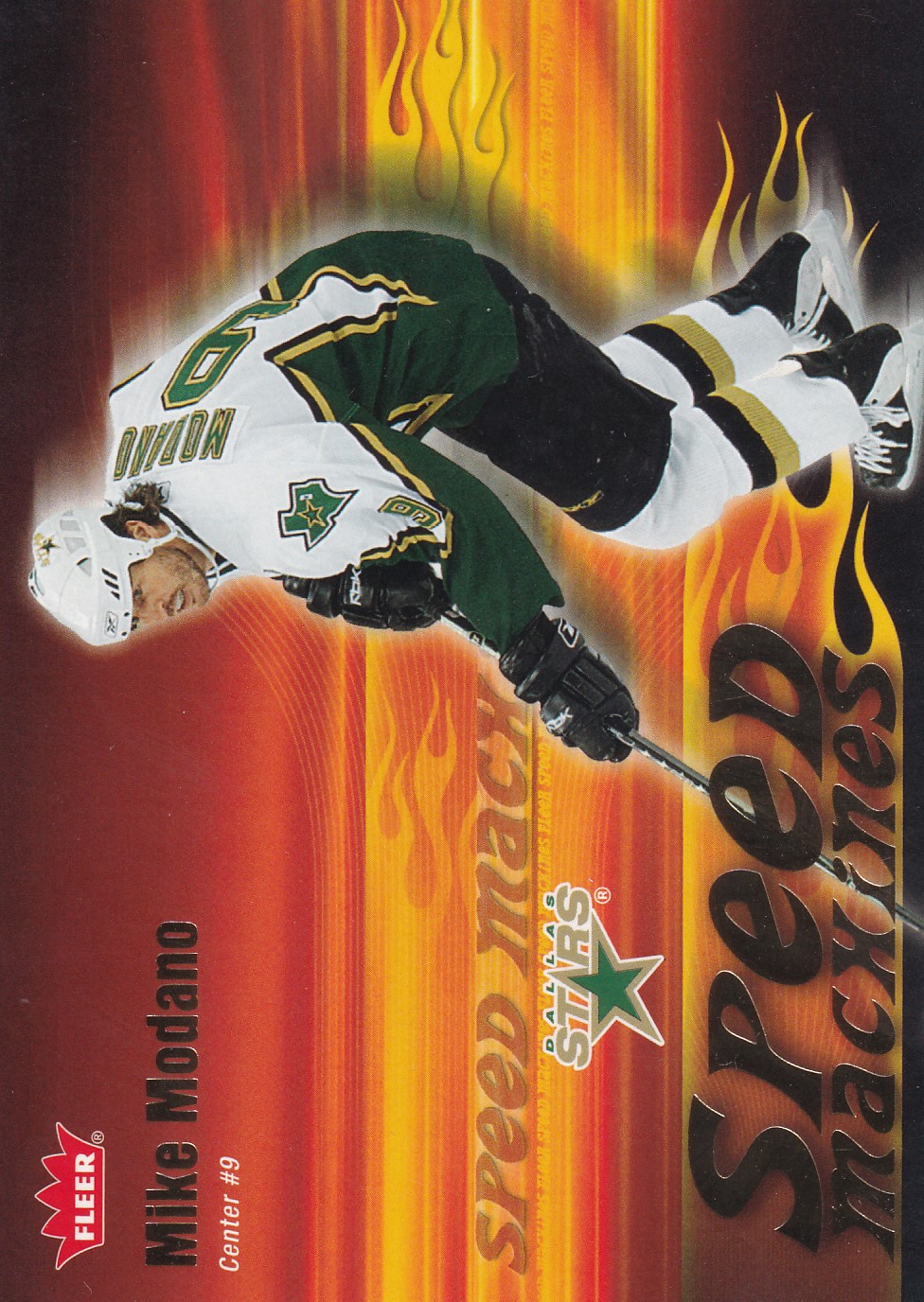 Mike Modano - 2006/07 NHL Fleer Hockey - Speed Machines - #SM11