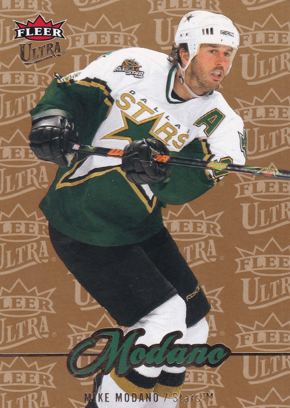 Mike Modano - 2007/08 Fleer Ultra Hockey - Gold Medallion - #132