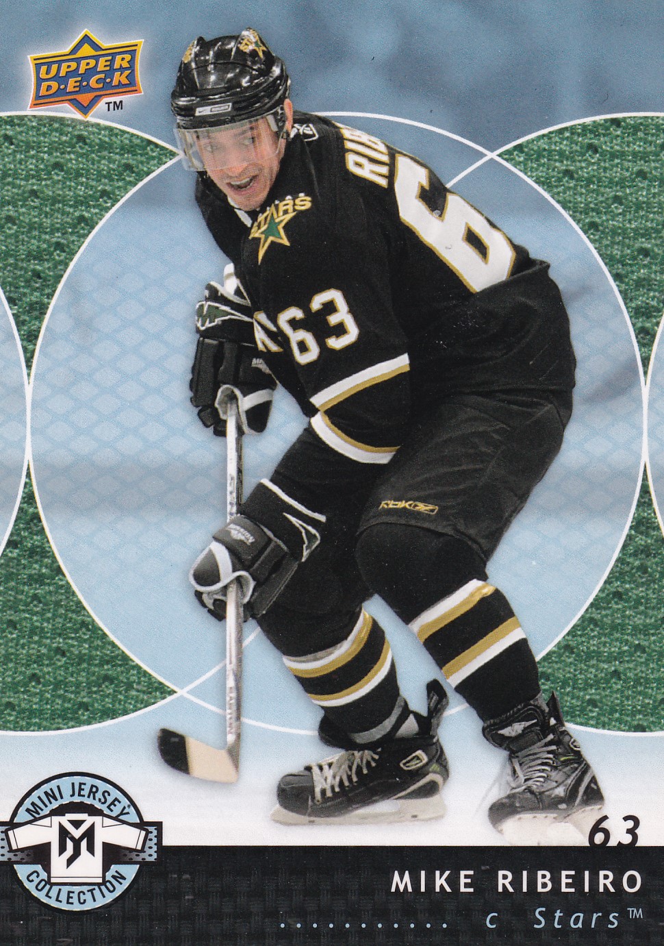 Mike Ribeiro - 2007/08 UD Mini Jersey - #31
