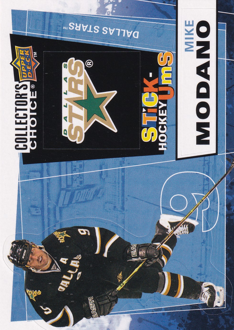 Mike Modano - 2008/09 UD Collector's Choice Hockey - Stick-Ums - #UMS19