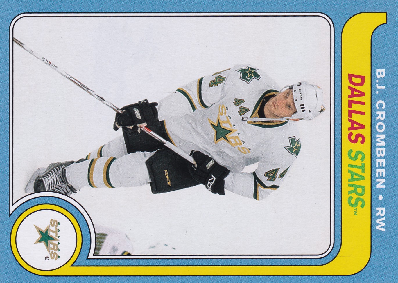 B.J. Crombeen - 2008/09 O-Pee-Chee Hockey - Retro - #540
