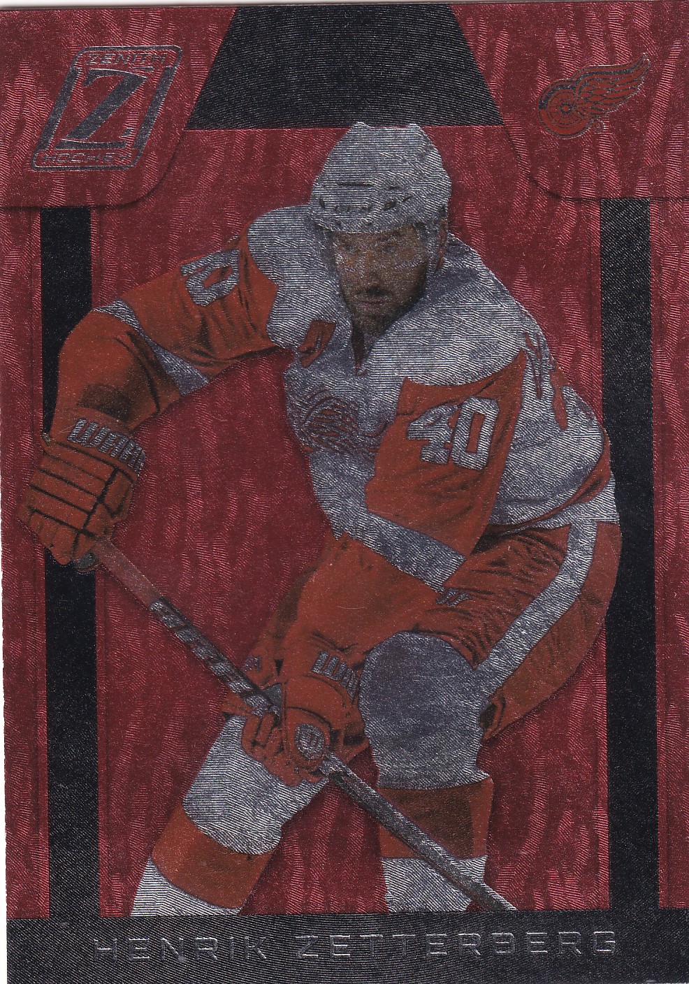 Henrik Zetterberg - 2010/11 Panini Zenith Hockey - Red - #5
