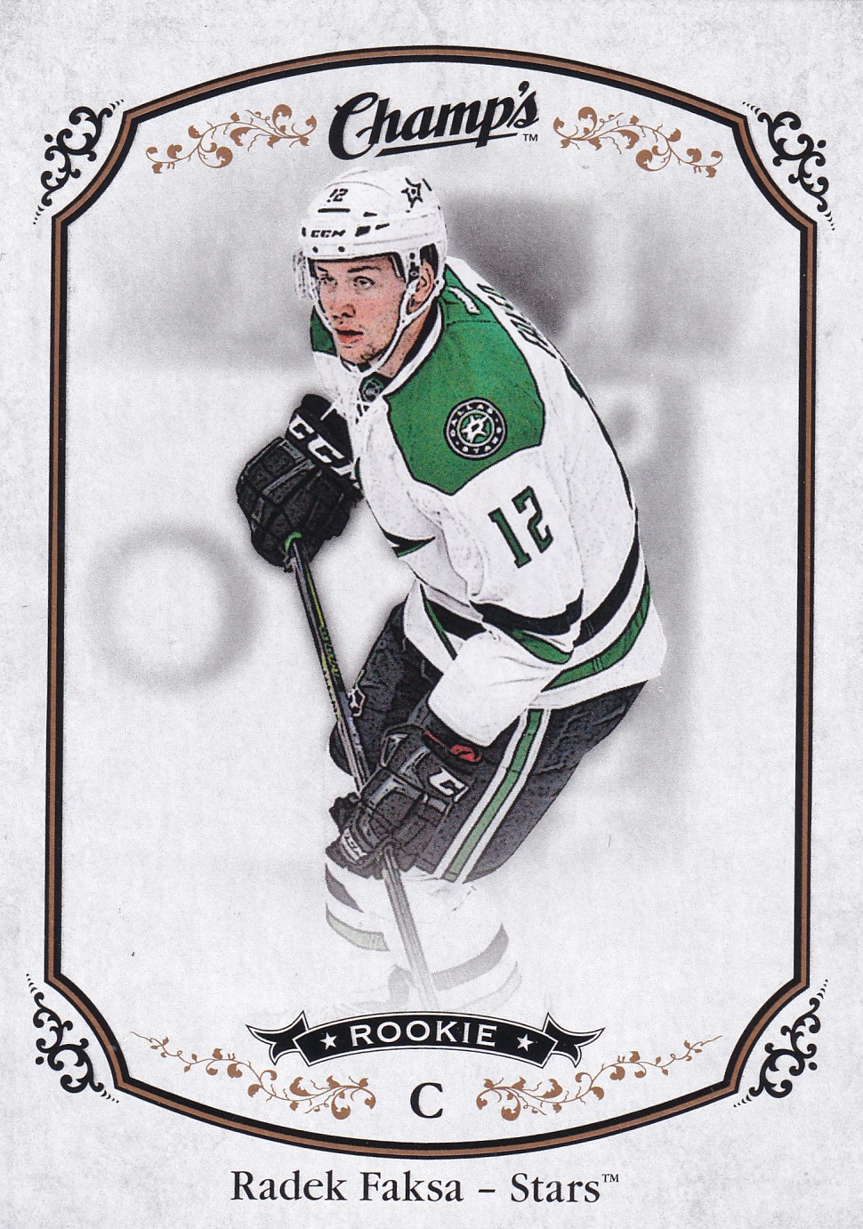 Radek Faksa - 2015/16 UD Champ's Hockey - #177