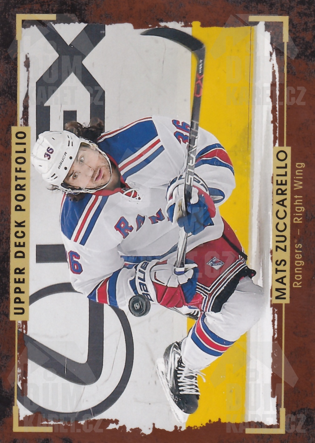Mats Zuccarello - 2015/16 UD Portfolio Hockey - #41