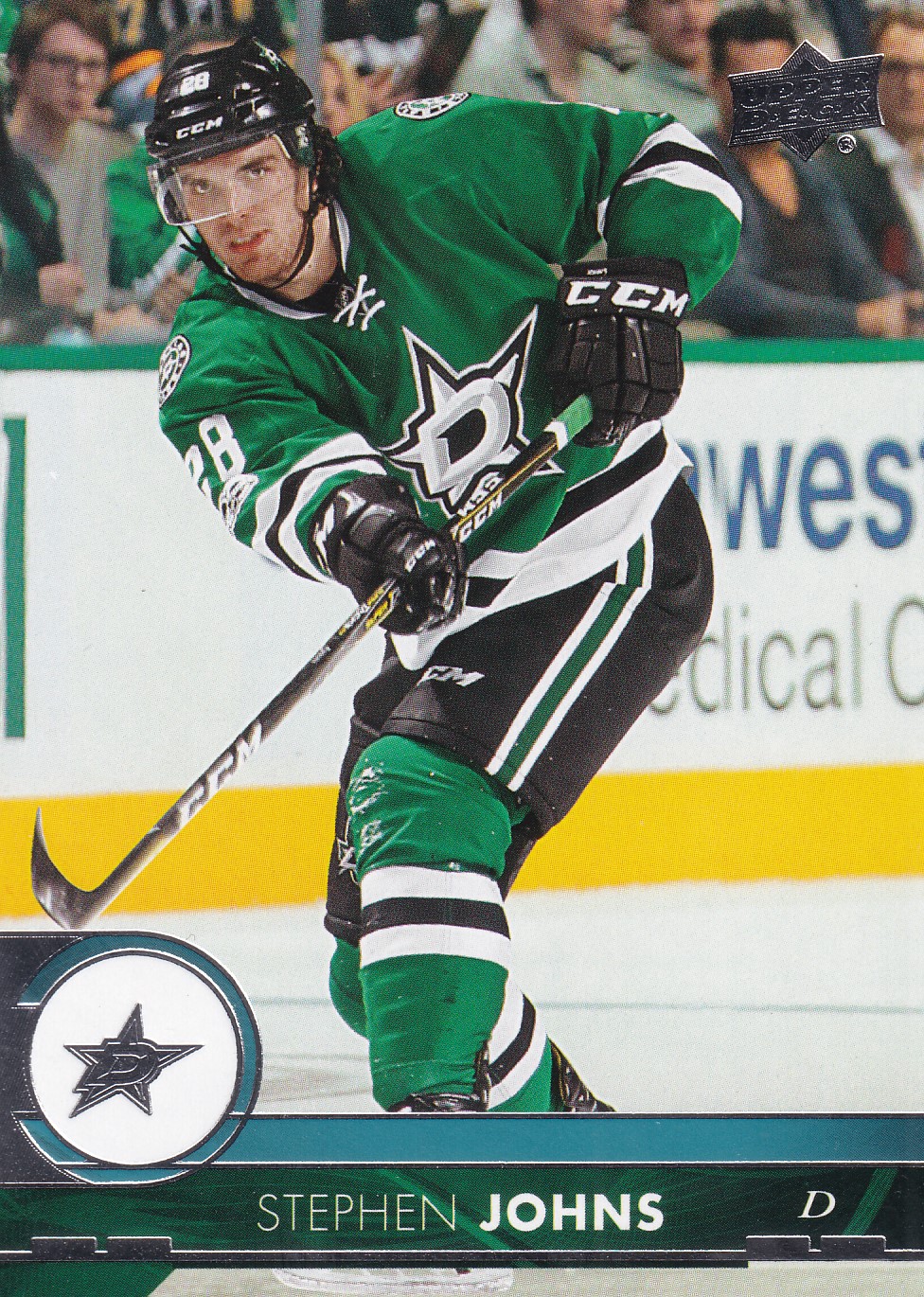 Stephen Johns - 2017/18 UD Series I. Hockey - #63