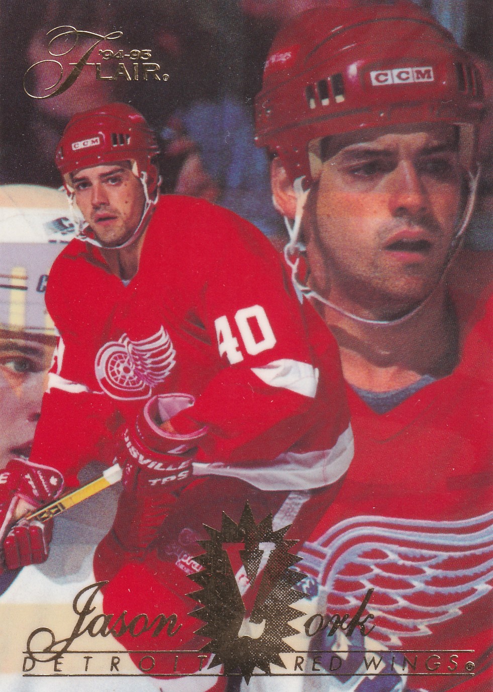 Jason York - 1994/95 Flair Hockey - #54