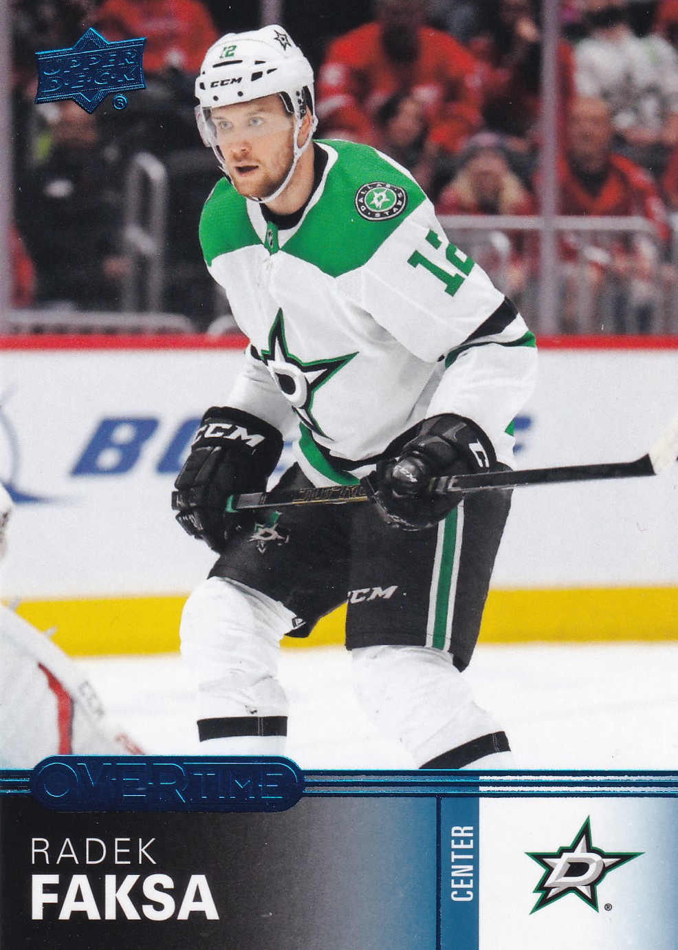 Radek Faksa - 2019/20 UD Overtime Hockey - #125
