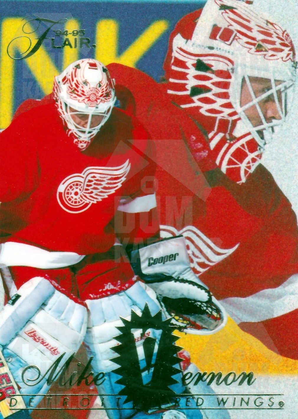 Mike Vernon - 1994/95 Flair Hockey - #53