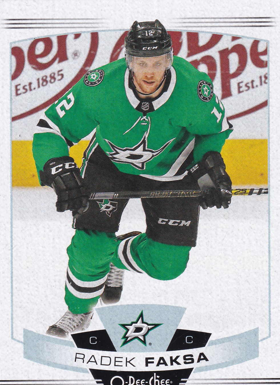 Radek Faksa - 2019/20 O-Pee-Chee Hockey - #114