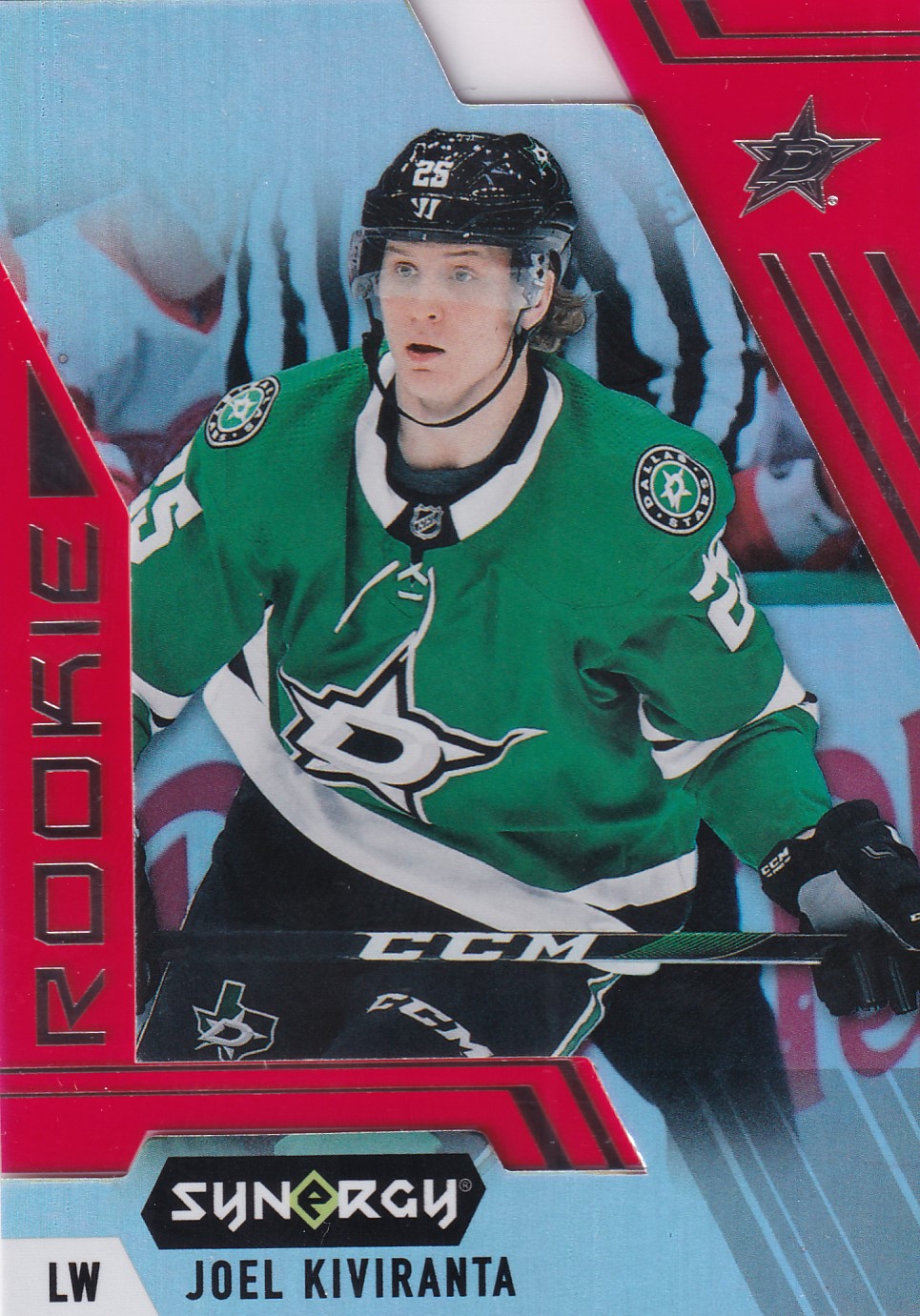 Joel Kiviranta - 2020/21 UD Synergy Hockey - Red - RC - #76