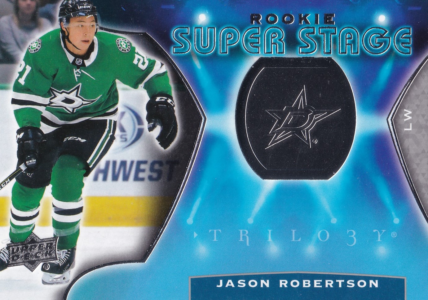 Jason Robertson - 2020/21 Trilogy Hockey - Rookie Super Stage - #RSS18
