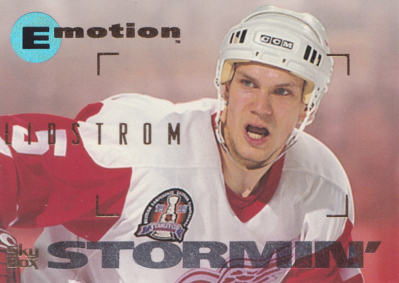 Nicklas Lidstrom - 1995/96 SkyBox Emotion - #56