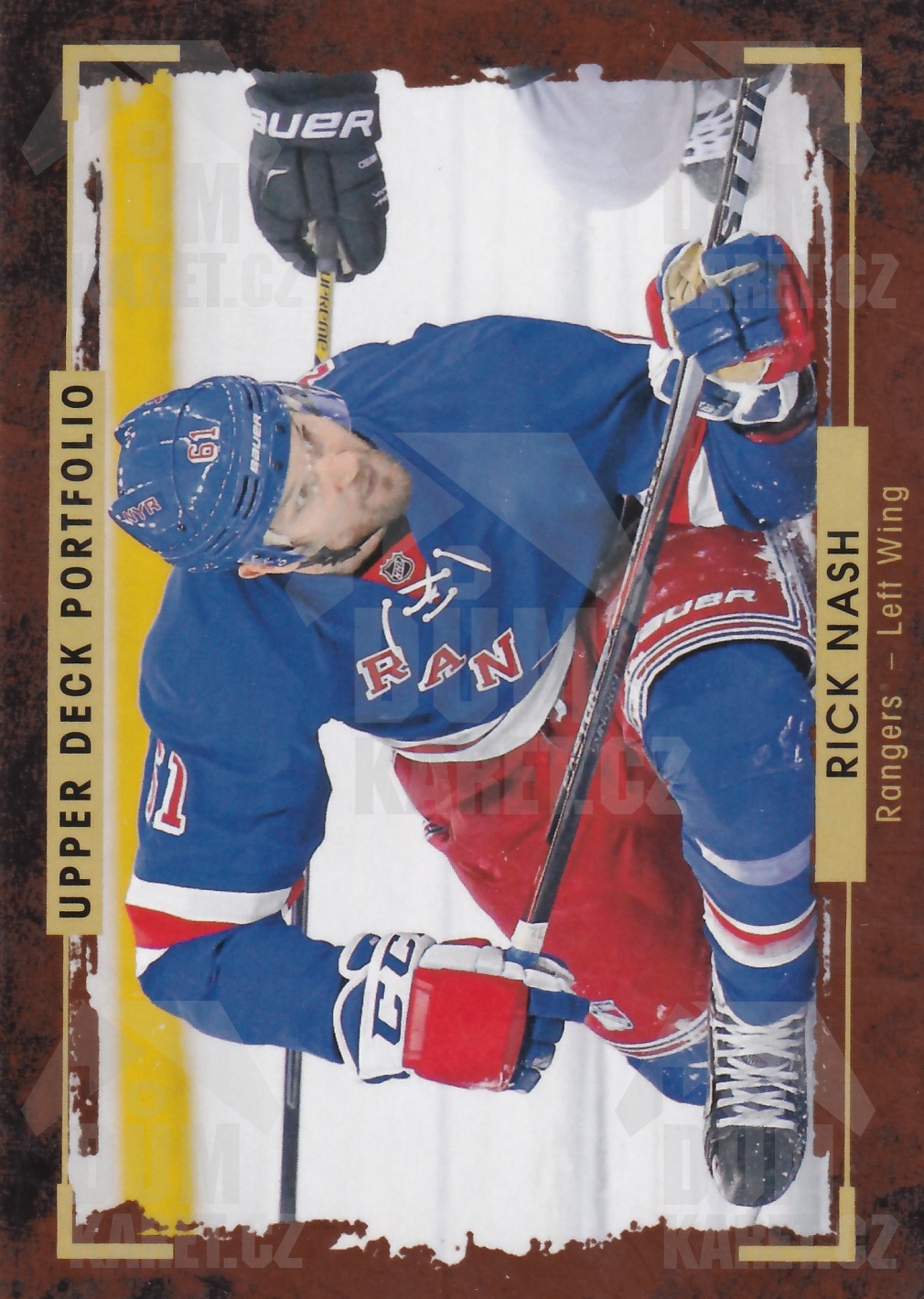 Rick Nash - 2015/16 UD Portfolio Hockey - #147