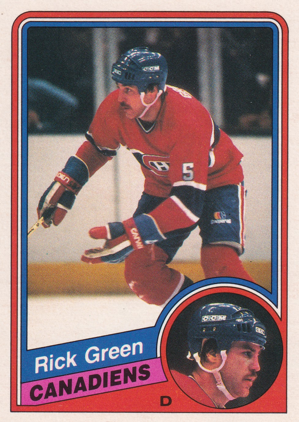 Rick Green - 1984/85 O-Pee-Chee Hockey - #262
