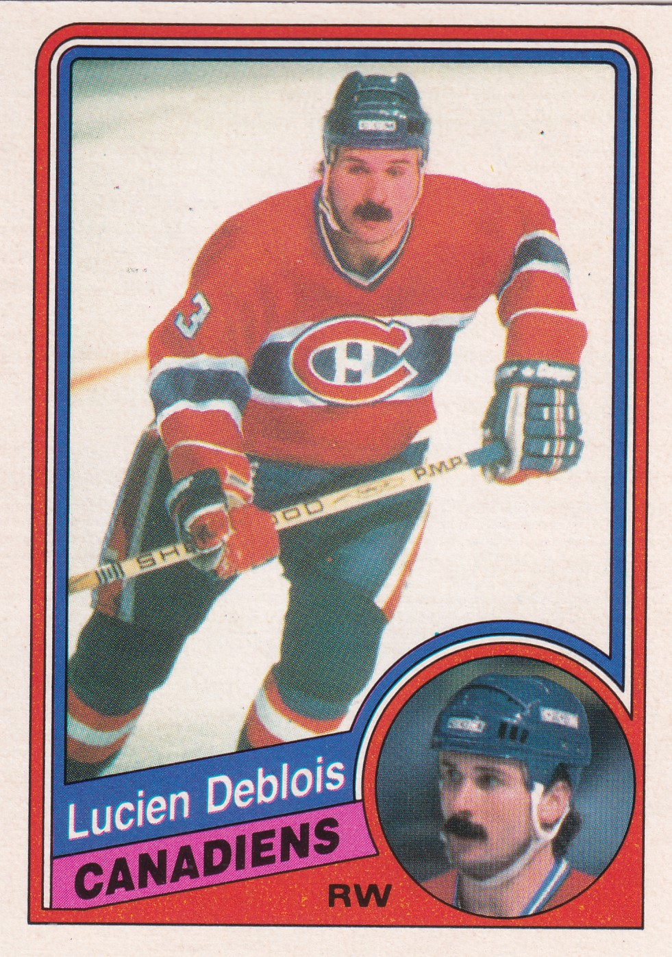 Lucien Deblois - 1984/85 O-Pee-Chee Hockey - #260