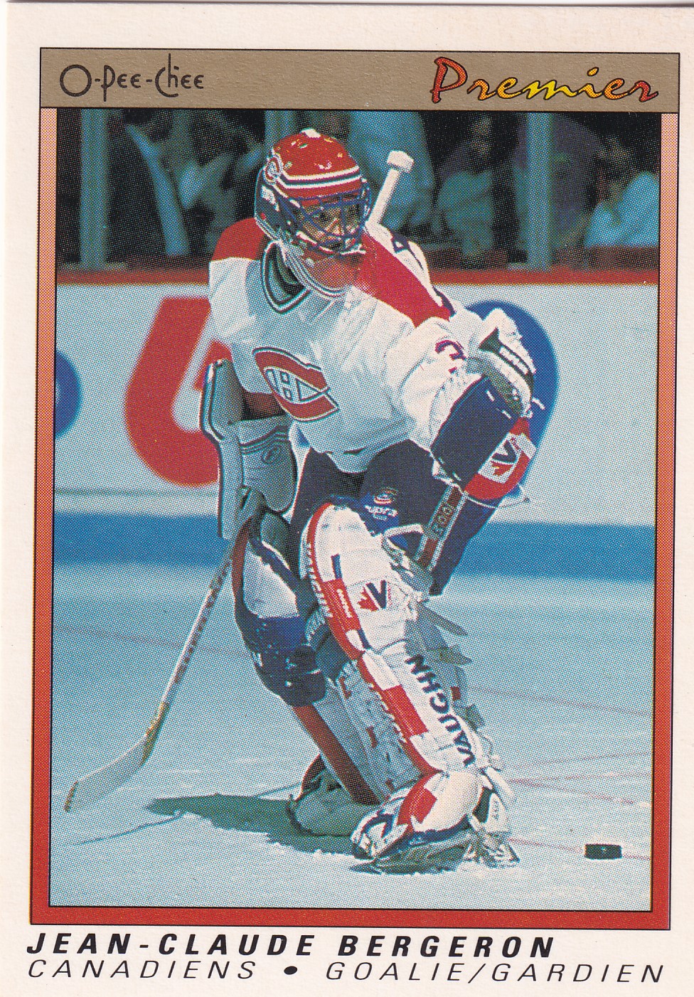 Jean-Claude Bergeron - 1990/91 OPC Premier - #4