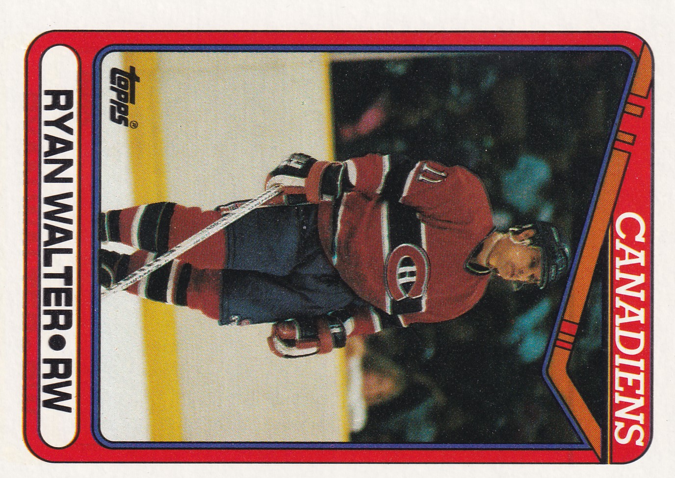 Ryan Walter - 1990/91 Topps Hockey - #296