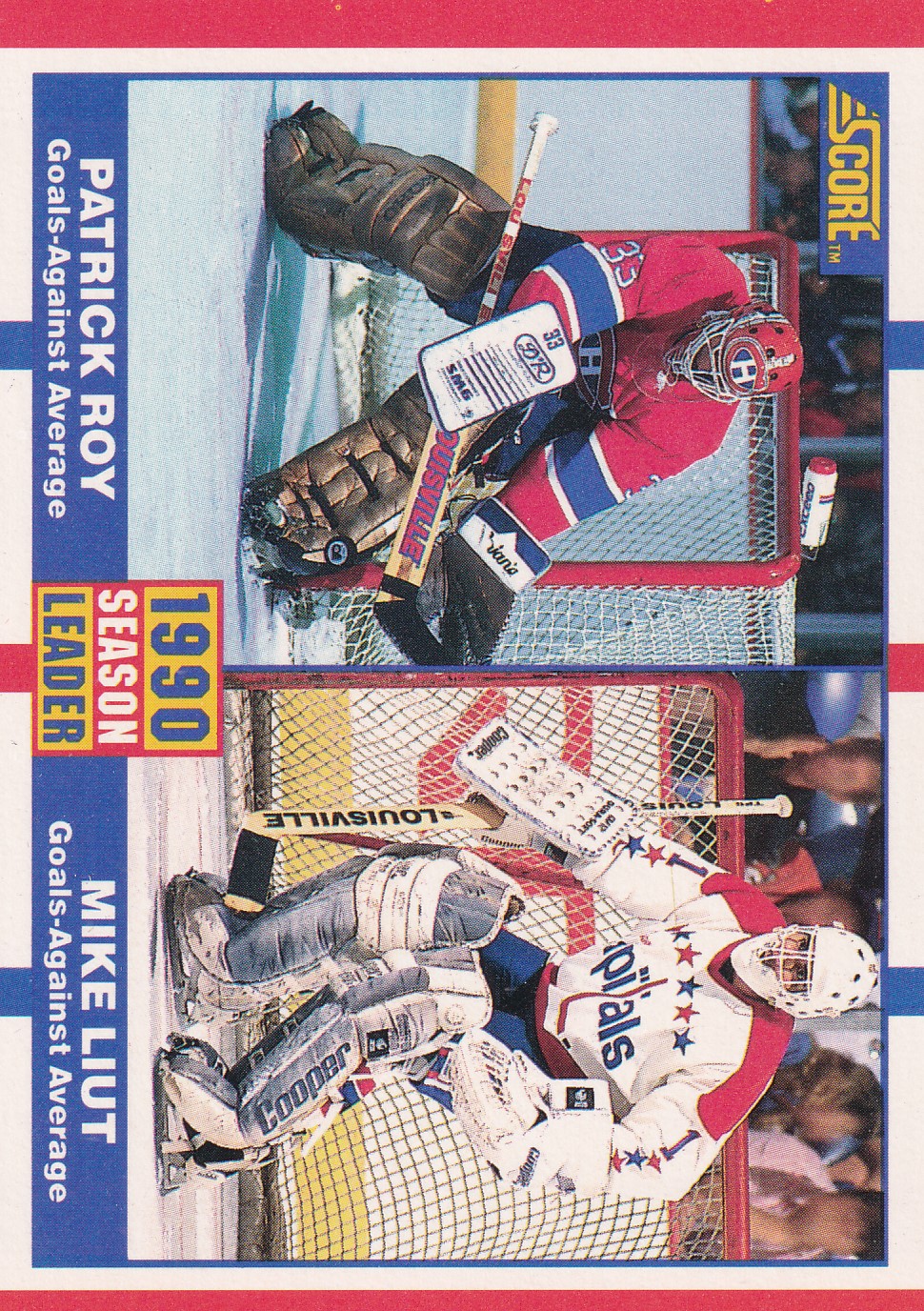 Roy/ Liut - 1990/91 Score - Season Leader - #354