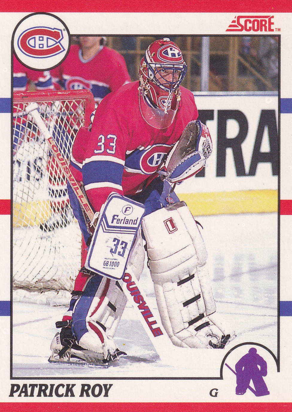 Patrick Roy - 1990/91 Score - #10