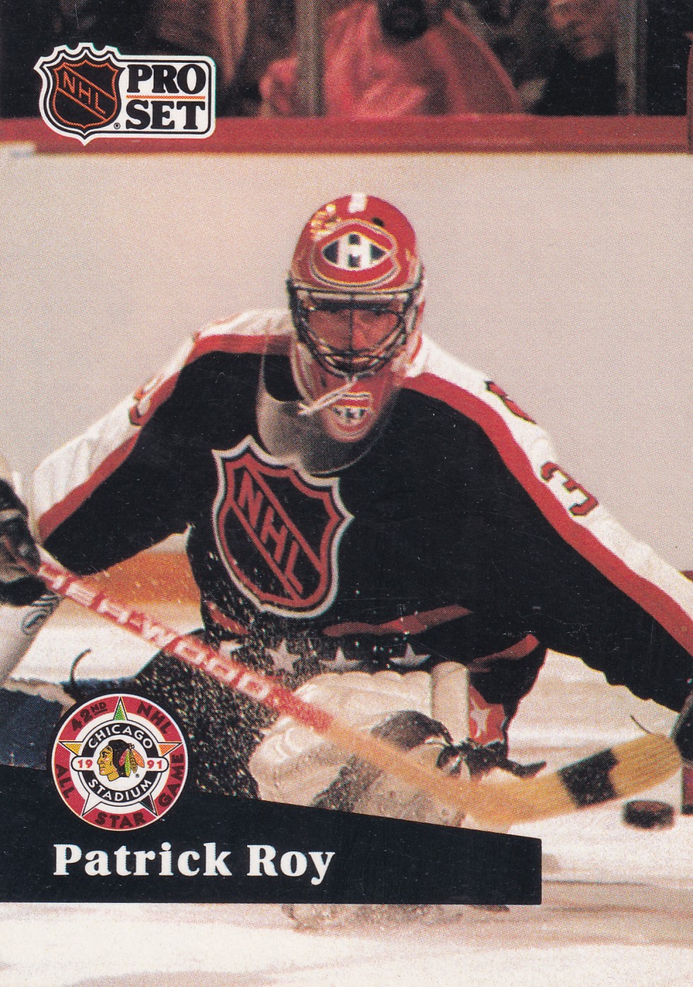 Patrick Roy - 1991/92 Pro Set - Wales Conference - #304