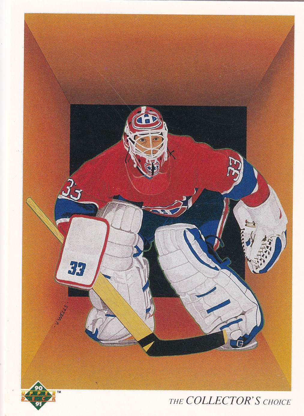 Patrick Roy - 1990/91 UD Collector´s Choice - Checklist - #317