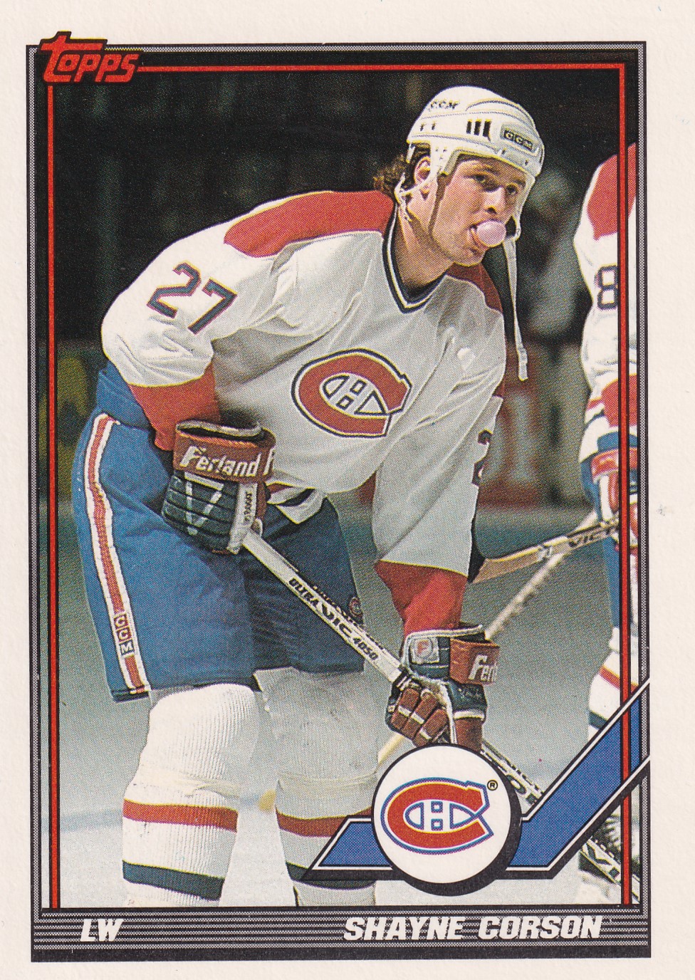 Shayne Corson - 1991/92 Topps Hockey - #157