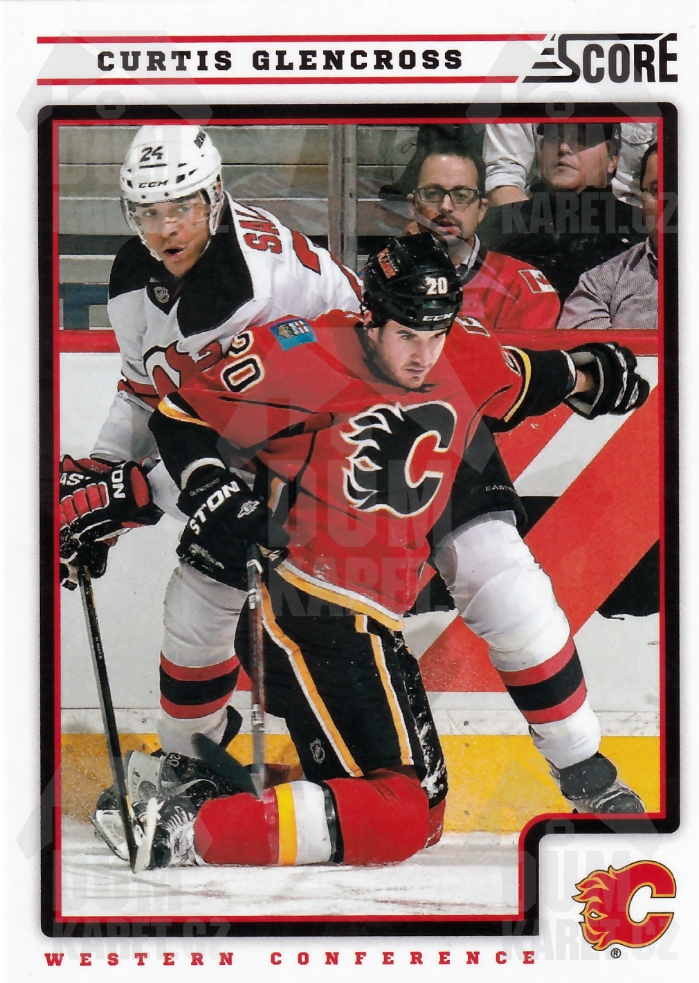 Curtis Glencross - 2012/13 Score Hockey - #91