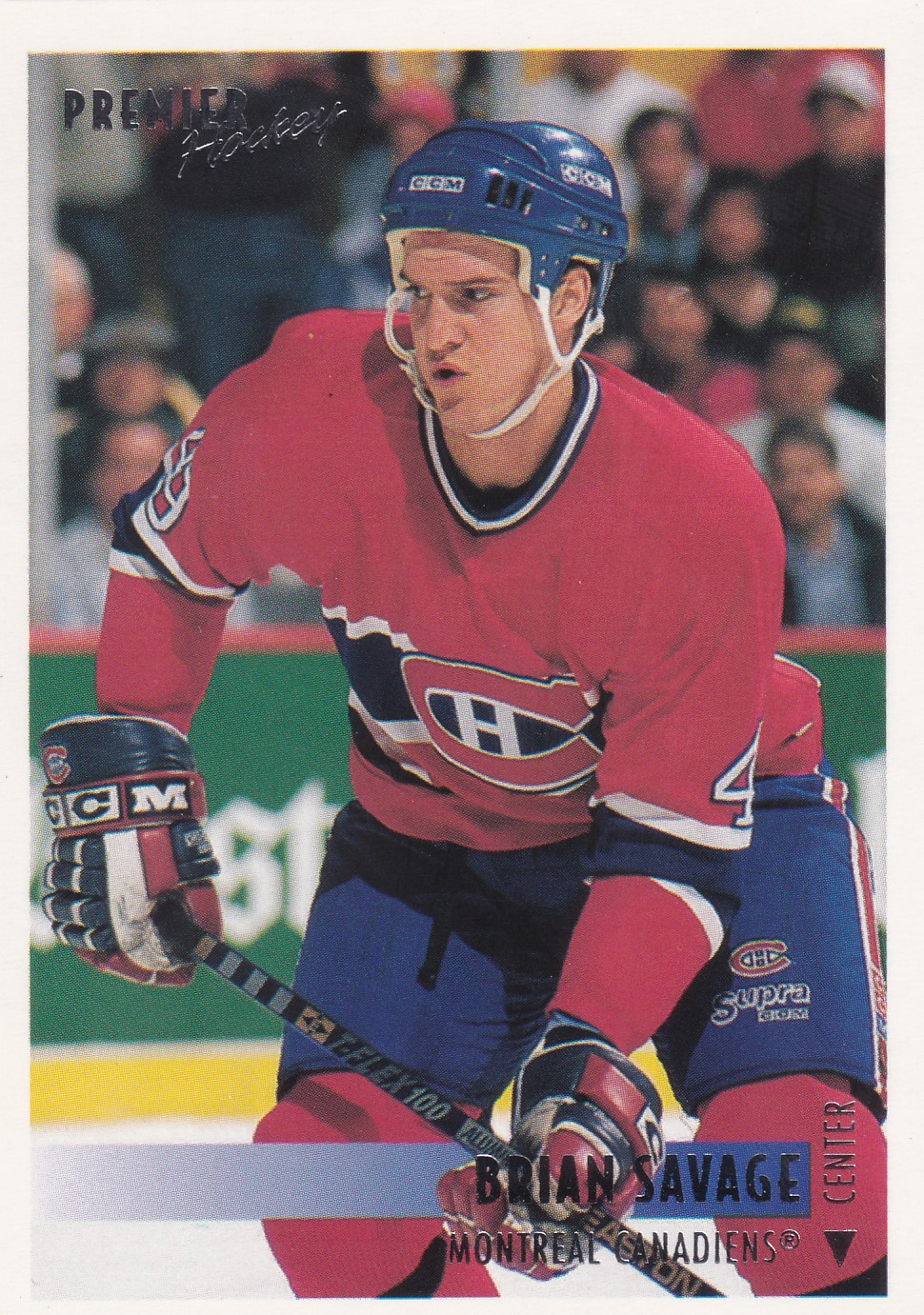 Brian Savage - 1994/95 Topps Premier Series I. Hockey - #16