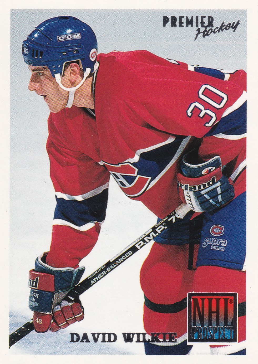 David Wilkie - 1994/95 Topps Premier Series II. Hockey - NHL Prospect - #481