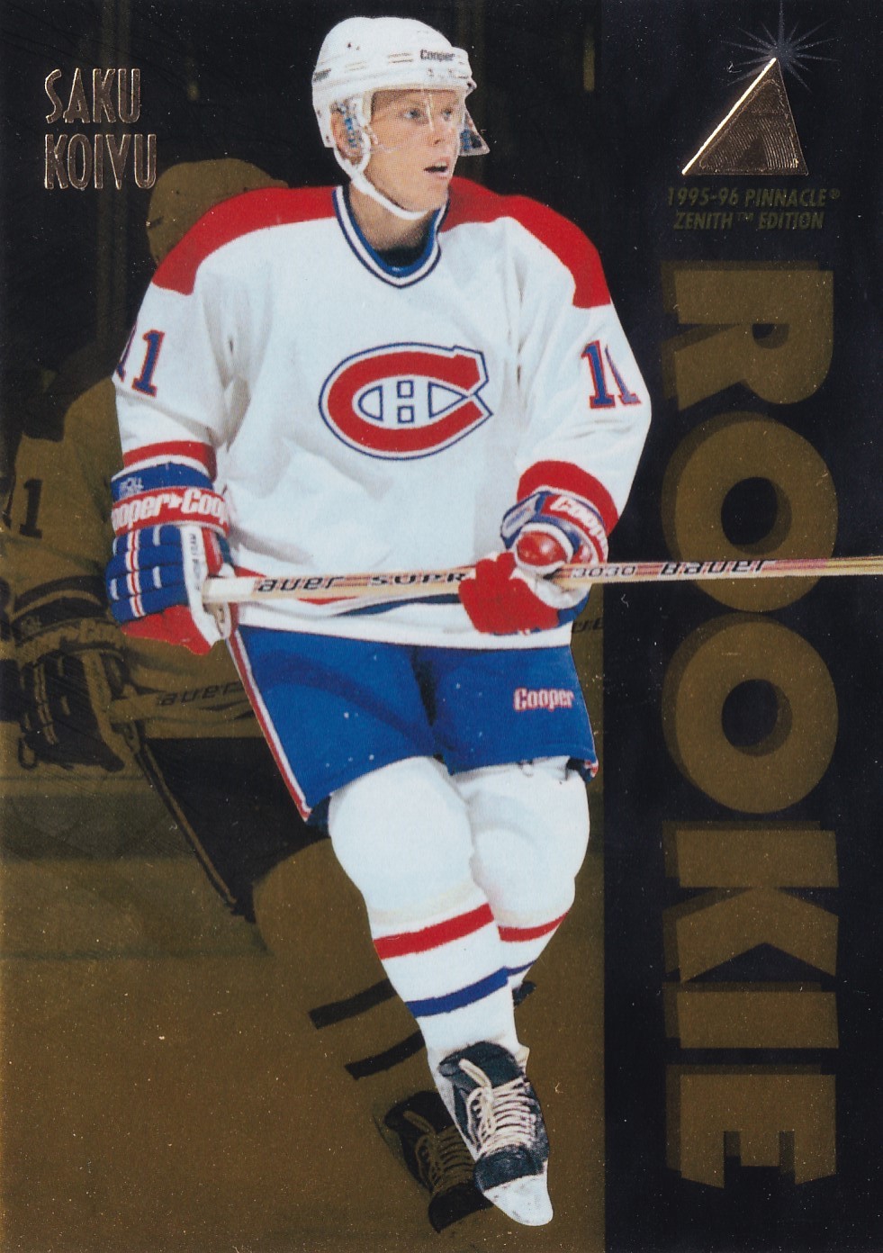 Saku Koiviu - 1995/96 Pinnacle Zenith - RC - #144