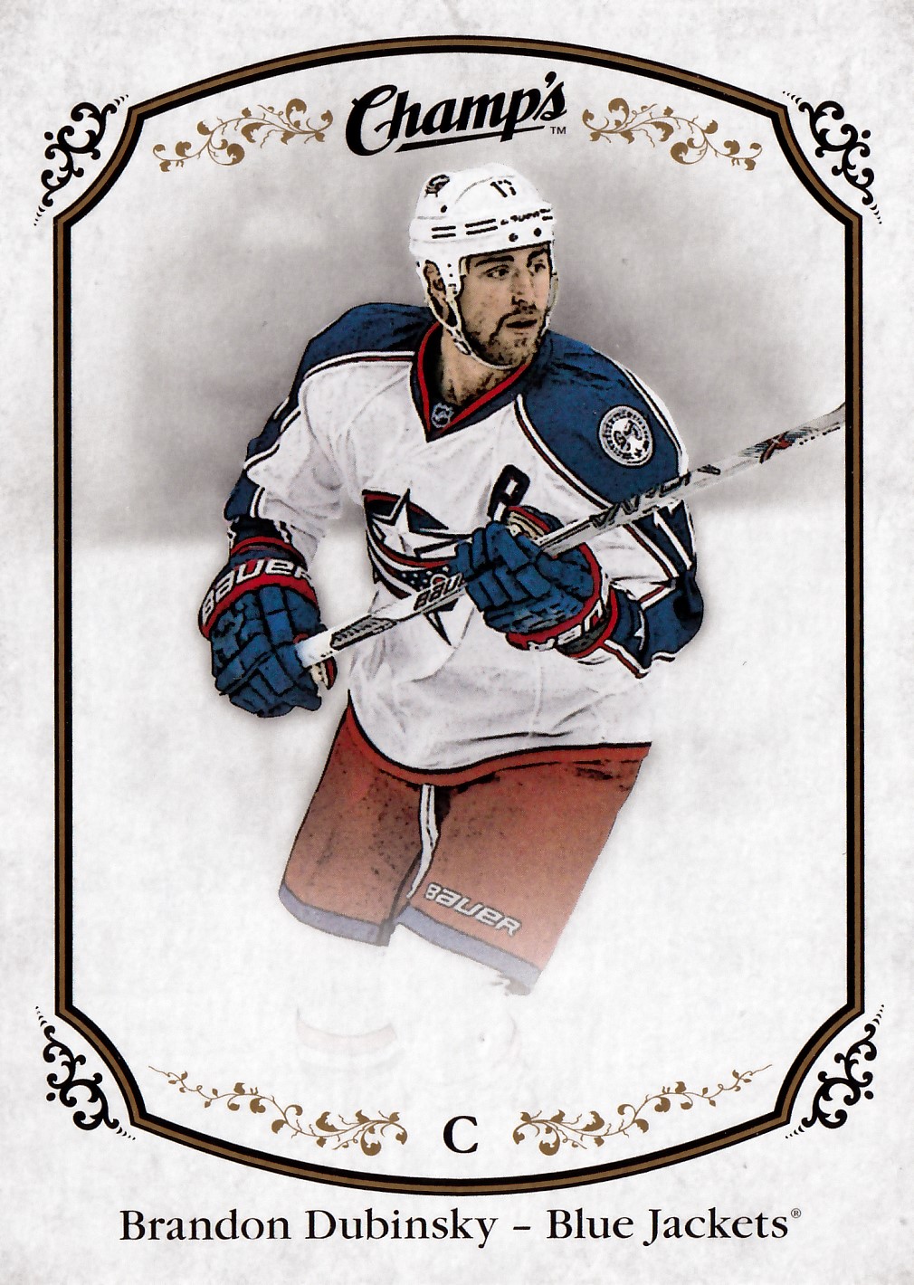 Brandon Dubinsky - 2015/16 UD Champ's Hockey - #58