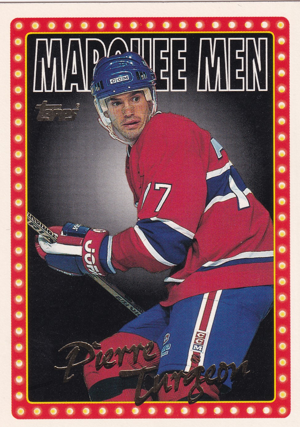 Pierre Turgeon - 1995/95 Topps Hockey - Marquee Men - #21