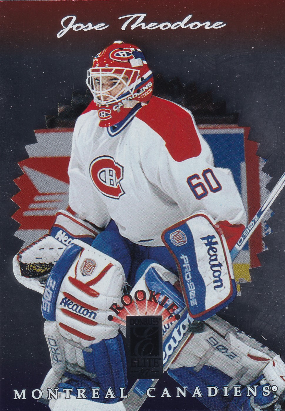Jose Theodore - 1996/97 Donruss Elite - #139