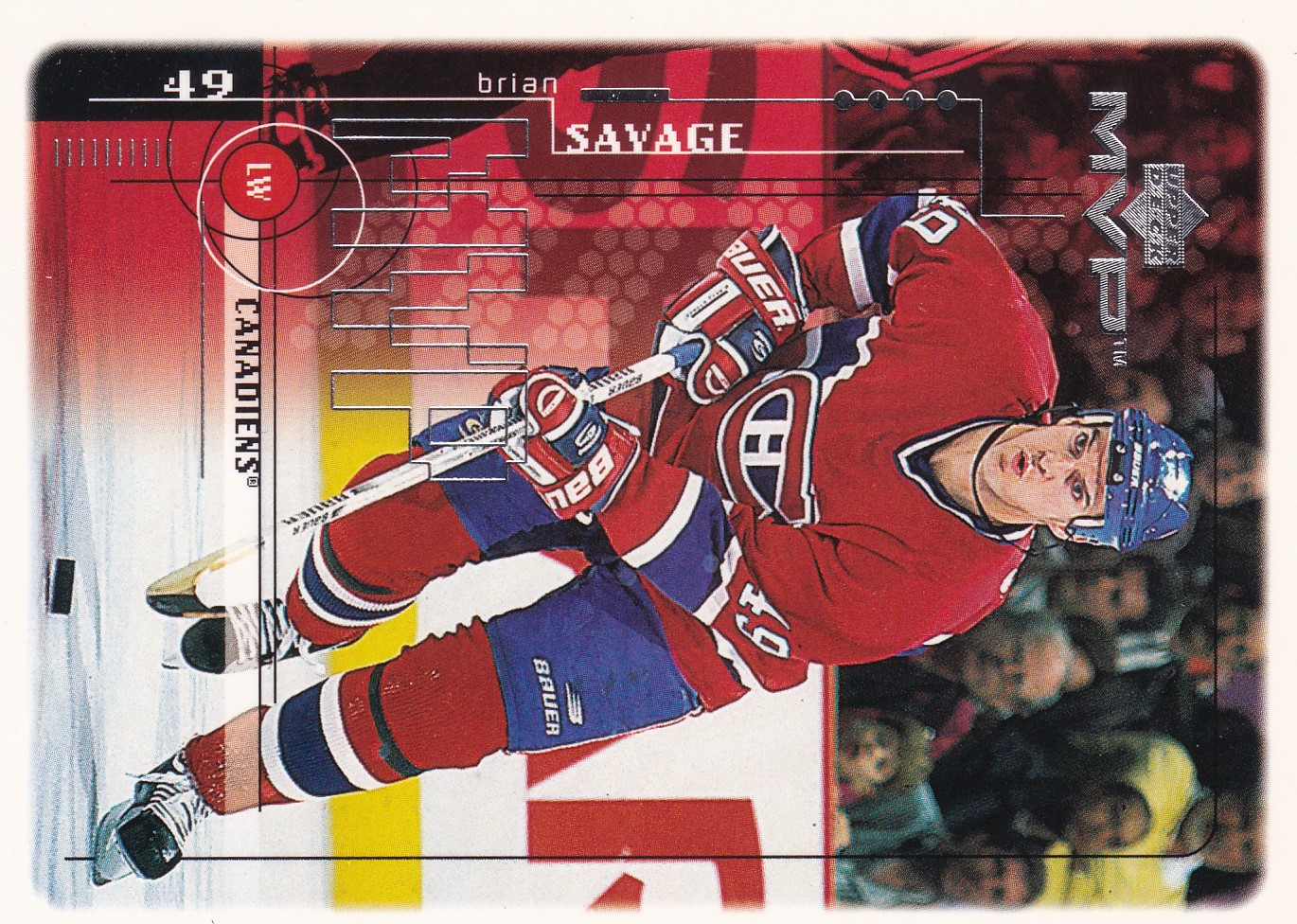 Brian Savage - 1998/99 MVP Hockey - #108