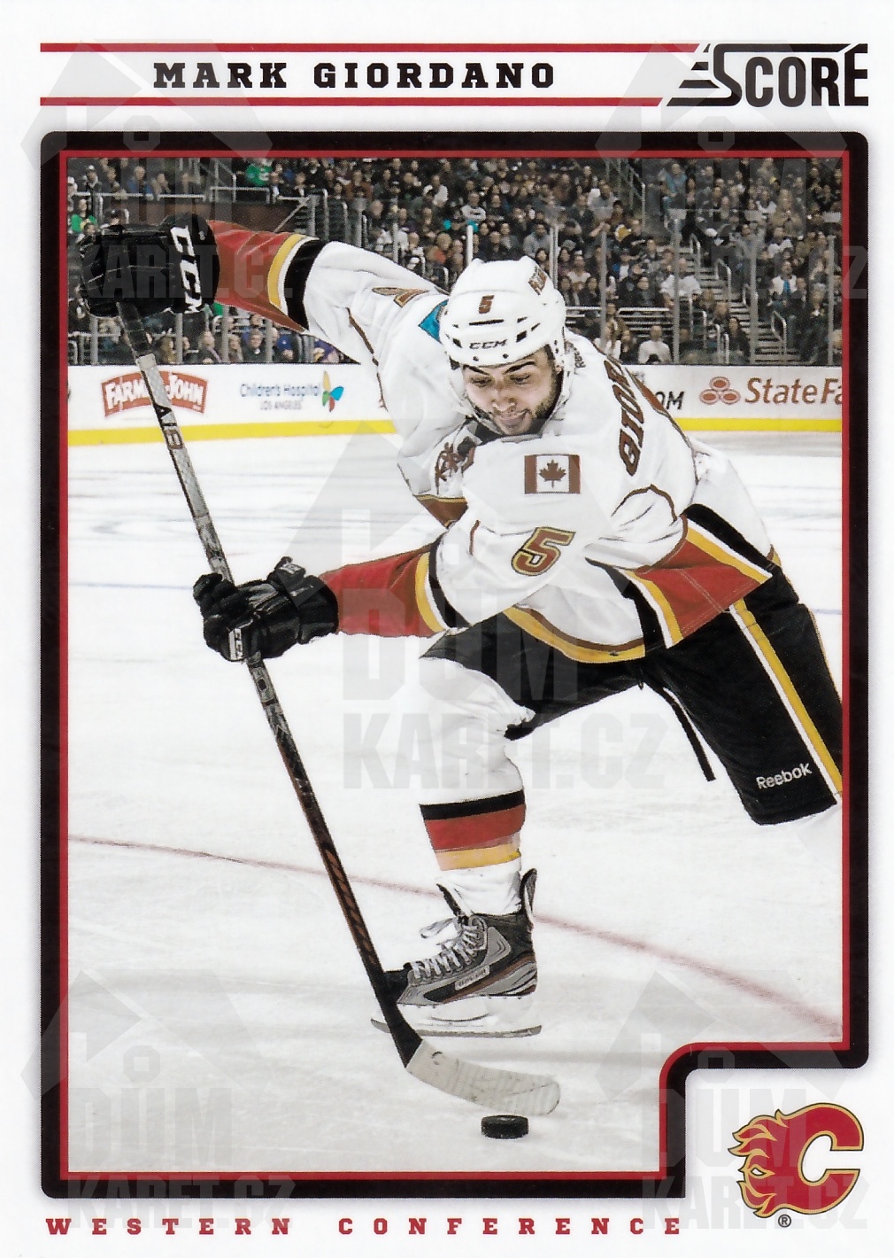 Mark Giordano - 2012/13 Score Hockey - #97