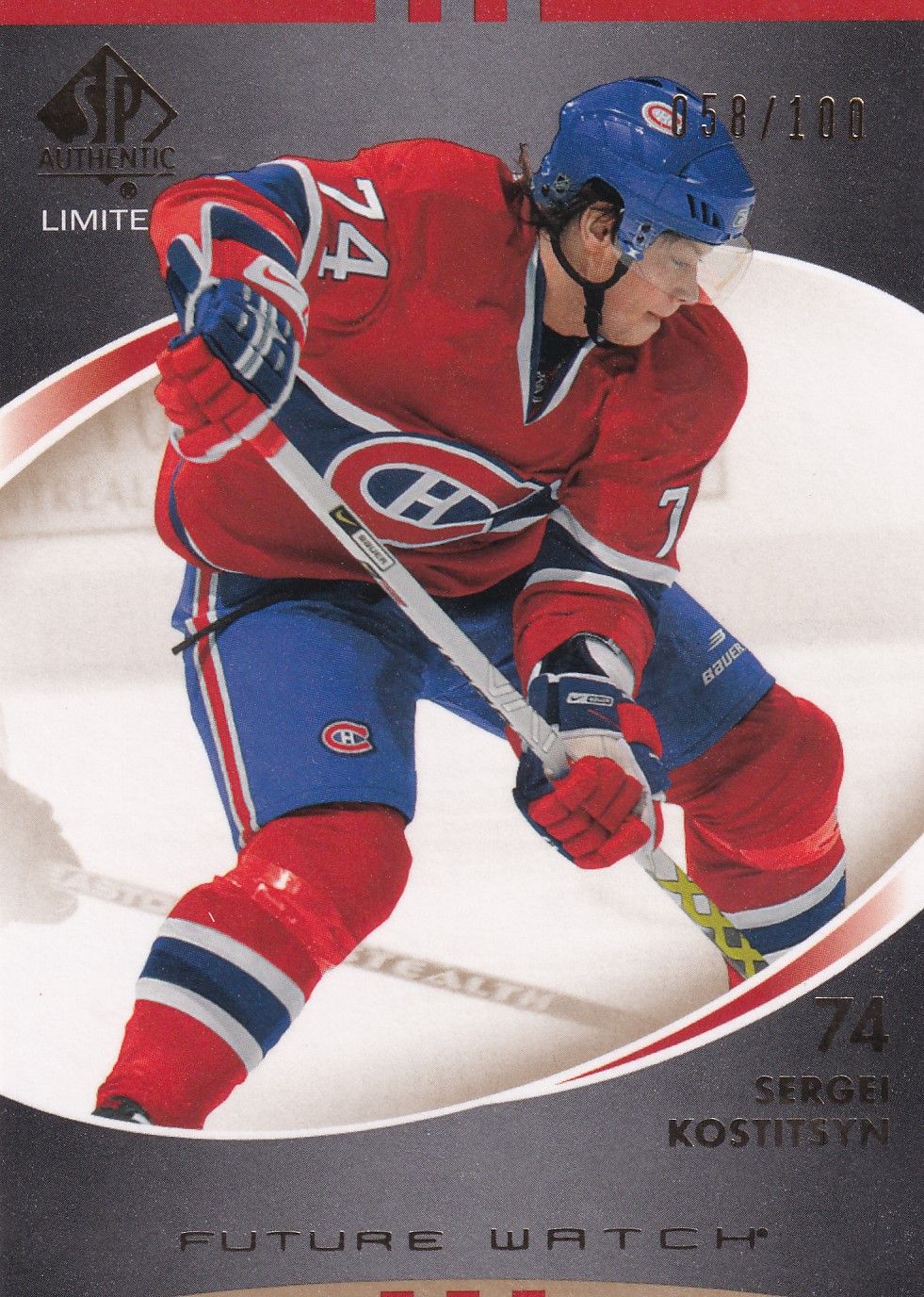 Sergei Kostitsyn - 2007/08 SP Authentic Hockey - Future Watch - #174
