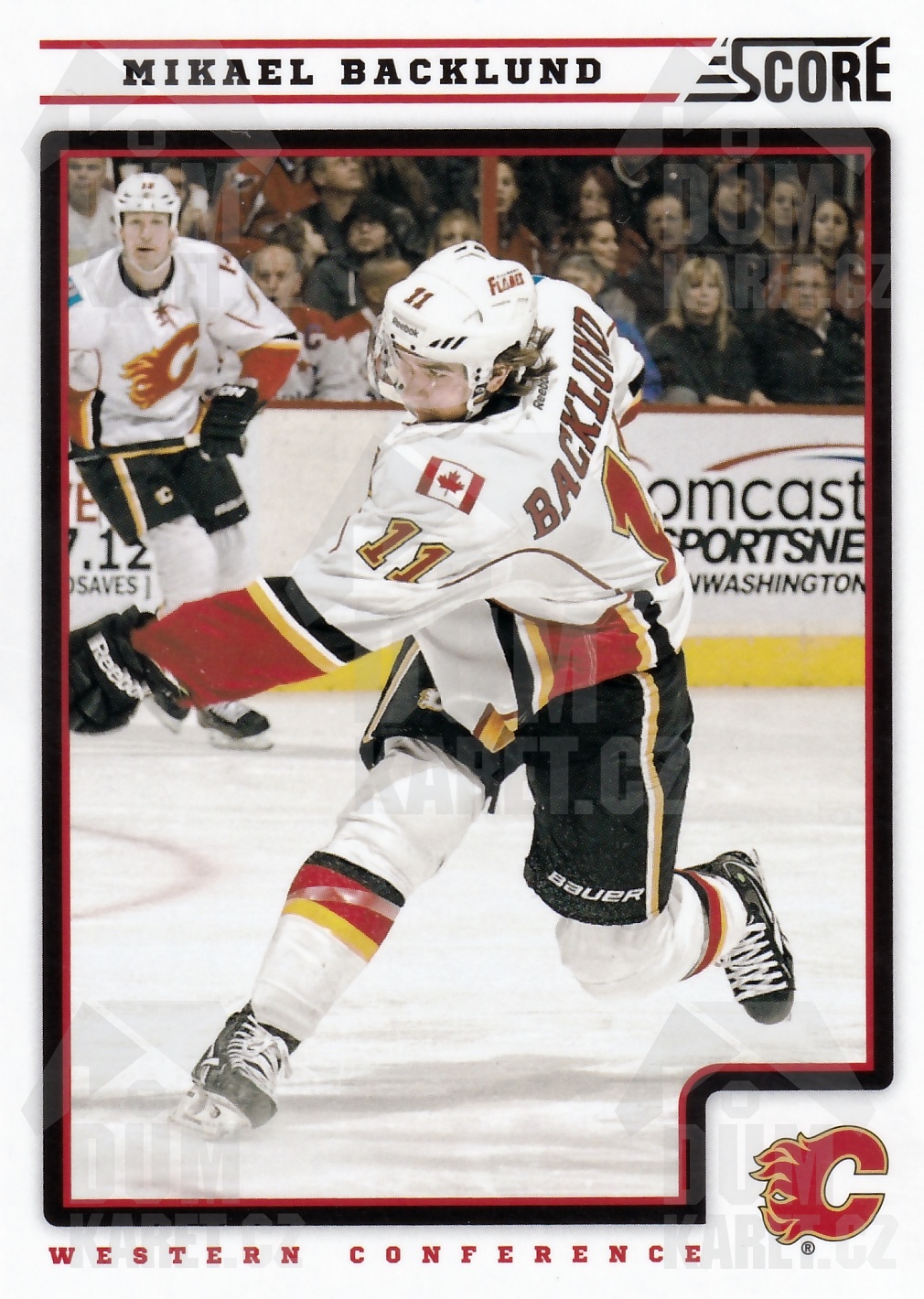 Mikael Backlund - 2012/13 Score Hockey - #98