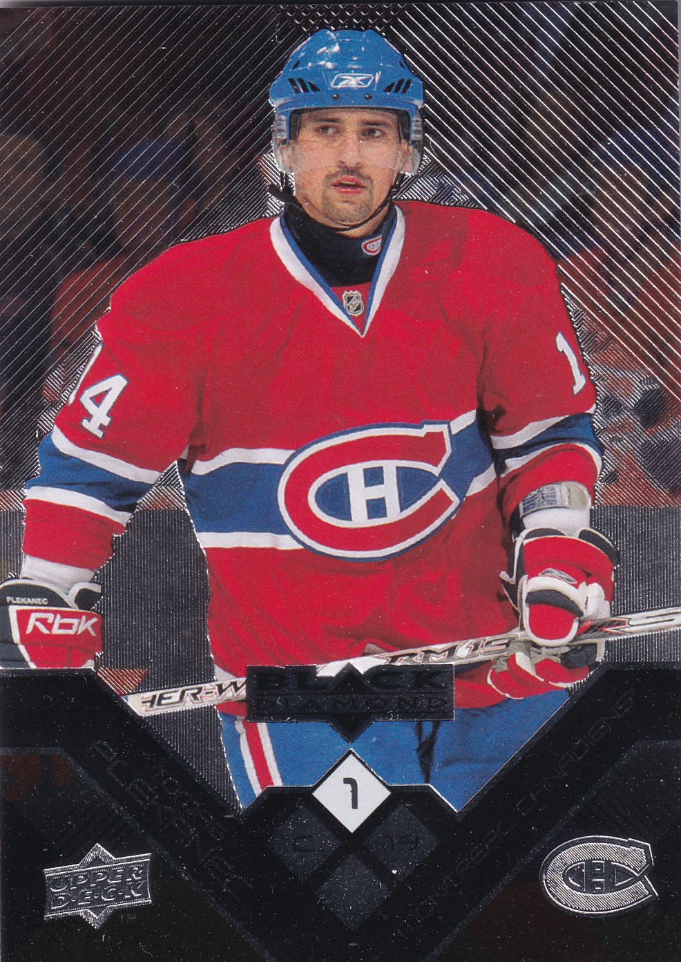 Tomáš Plekanec - 2008/09 Black Diamond Hockey - Single Diamond - #44