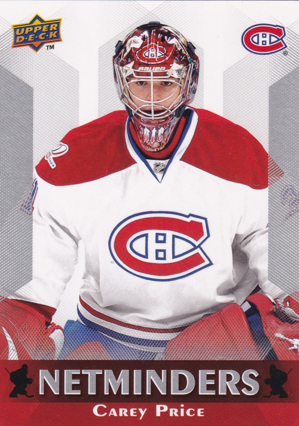 Carey Price - 2010/11 UD Series I. Hockey - Netminders - #N16