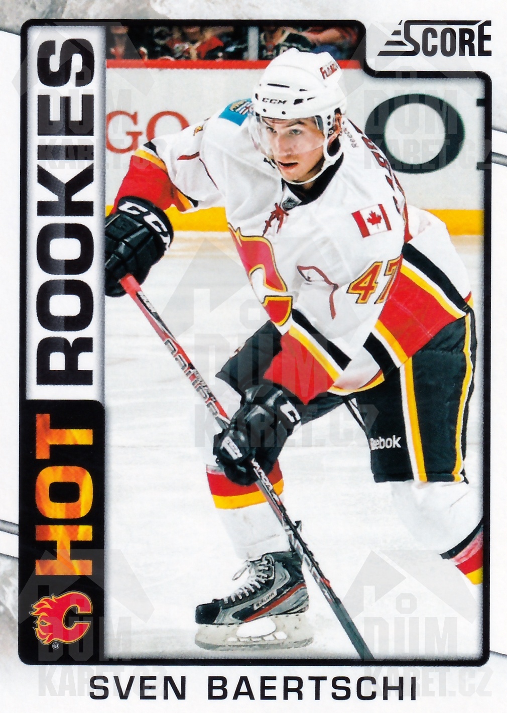 Sven Baertschi - 2012/13 Score Hockey - Hot Rookies - #518