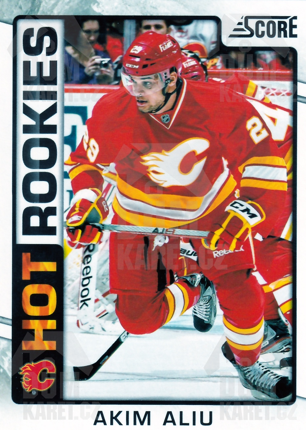 Akim Aliu - 2012/13 Score Hockey - Hot Rookies - #535
