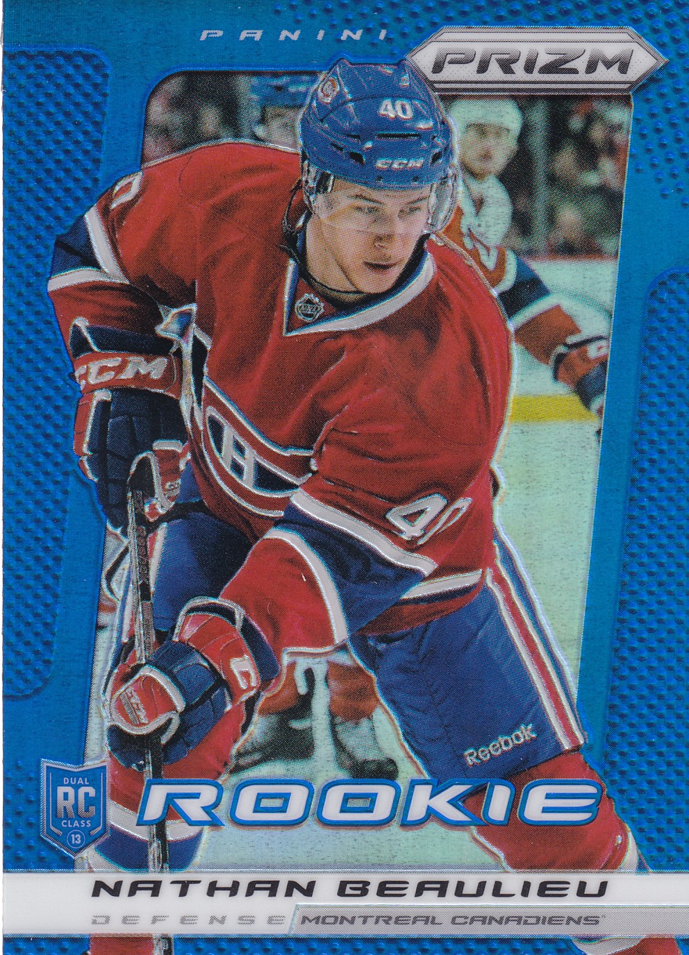 Nathan Beaulieu - 2013/14 Panini Prizm Hockey - Rookie - Blue - #254