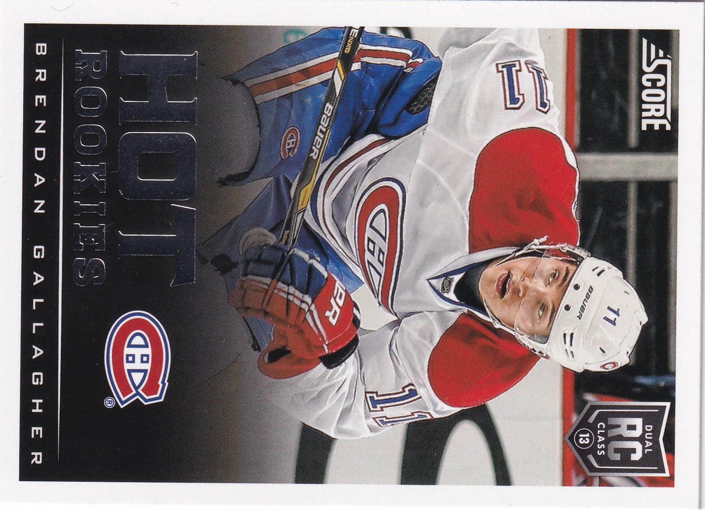 Brendan Gallagher - 2013/14 Panini Score Hockey - Hot Rookies - #624