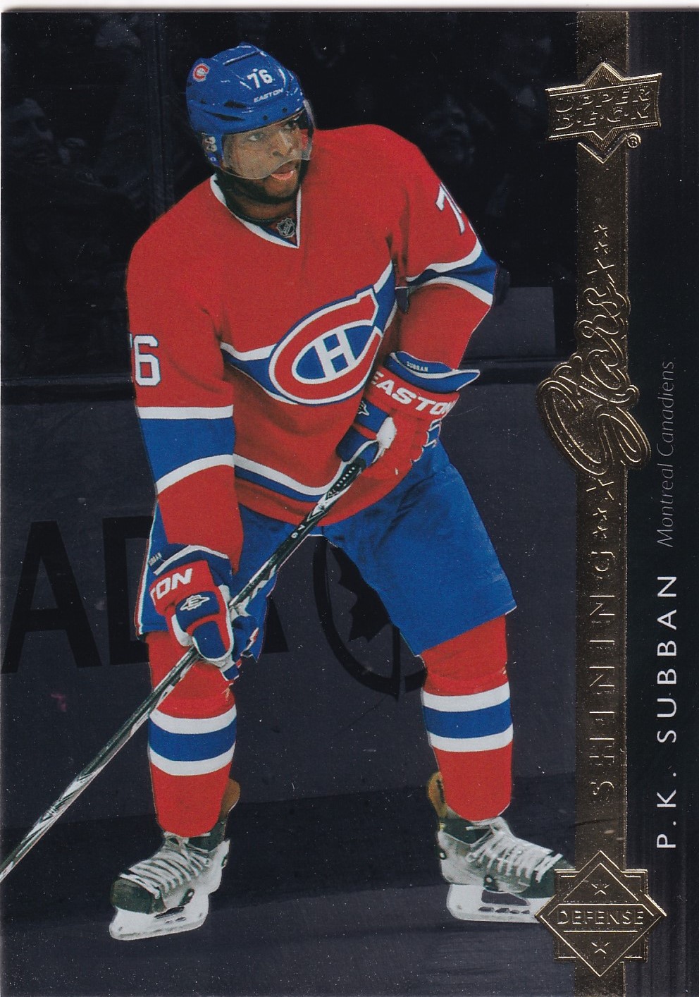 P.K. Subban - 2014/15 UD Series I. Hockey - Shining Stars - #SS-3