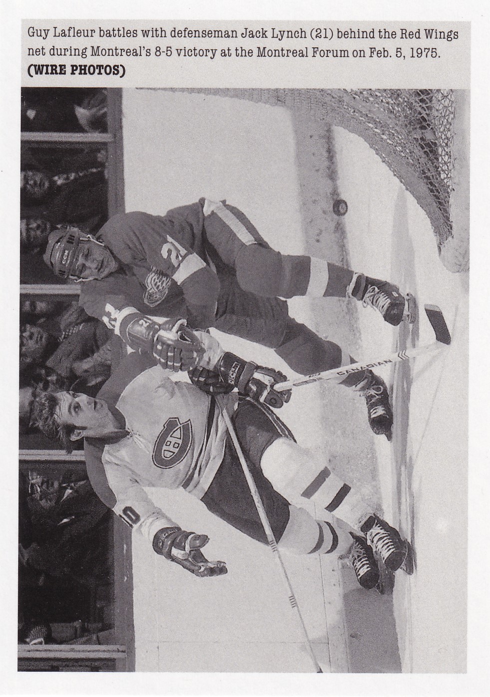 Guy Lafleur - 2015/16 UD Portfolio Hockey - Wire Photos - #263