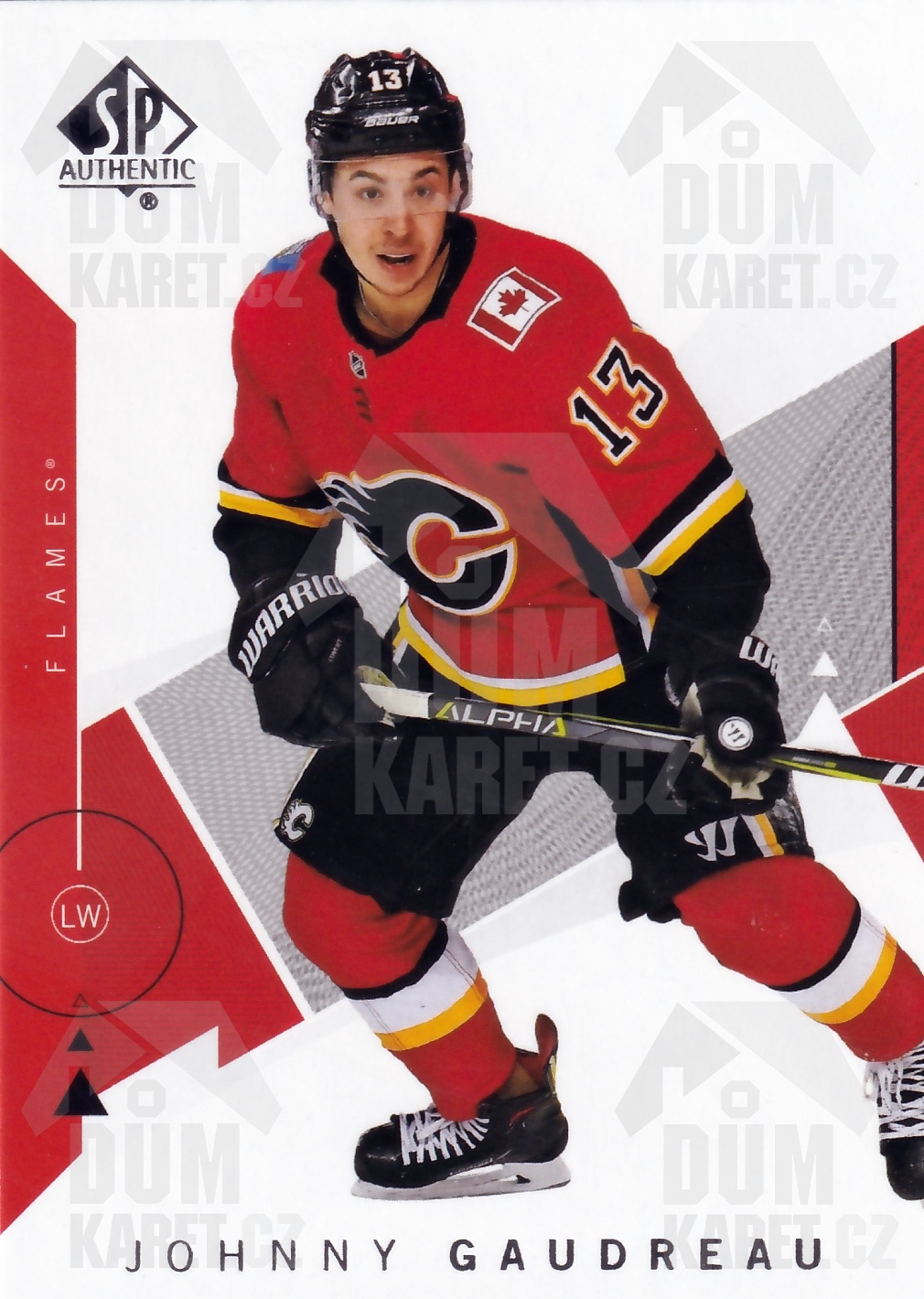 Johnny Gaudreau - 2018/19 SP Authentic Hockey - #60