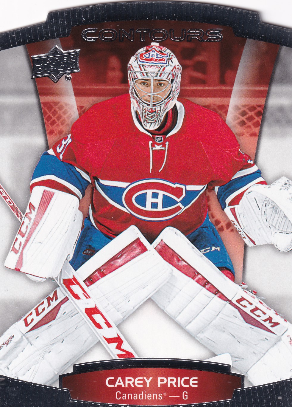 Carey Price - 2015/16 UD Contours Hockey - #3